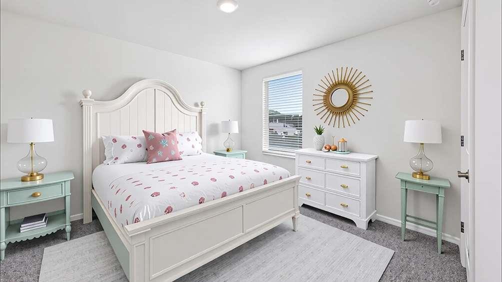 6022 Knickerbocker Street Mableton, GA 30126 - Photo 11 of 11 a bedroom with a bed and a dresser