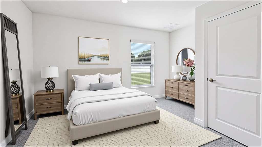 6022 Knickerbocker Street Mableton, GA 30126 - Photo 6 of 11 a bedroom with a bed and a dresser