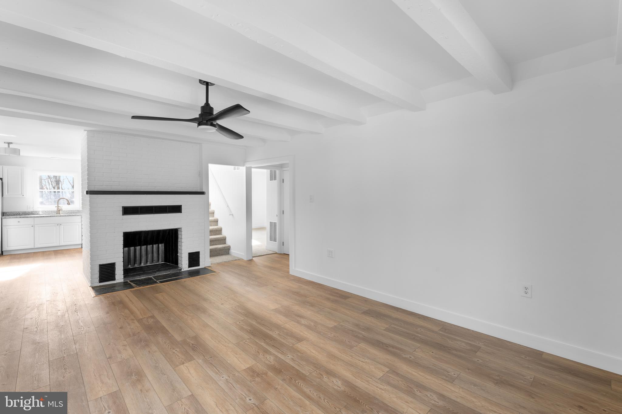 351 Ridgeview Road Gore, VA 22637 - Photo 17 of 31 a view of empty room with a fireplace and window
