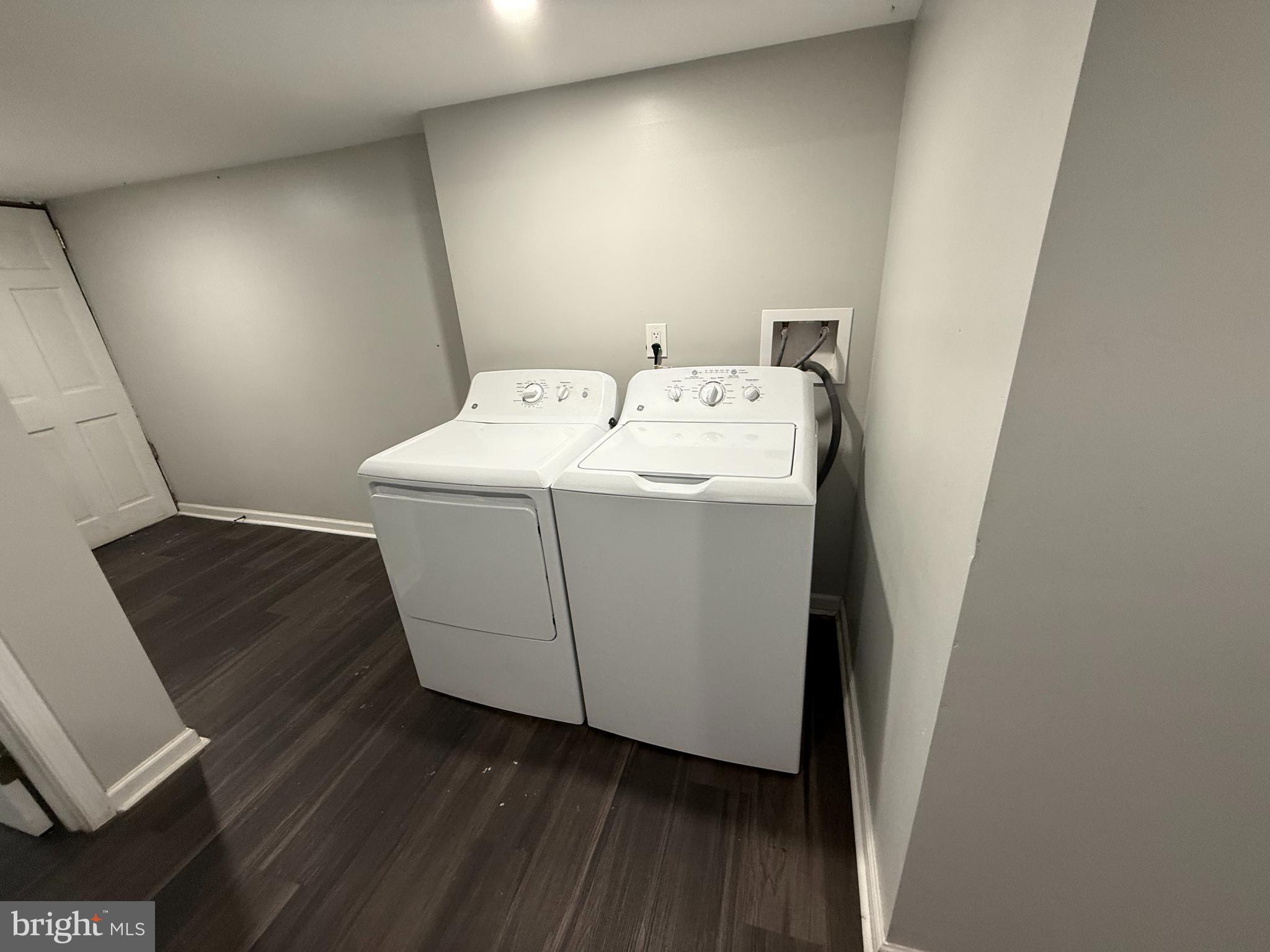 6921 Clinton Road Upper Darby, PA 19082 - Photo 15 of 17 a utility room with dryer and washer