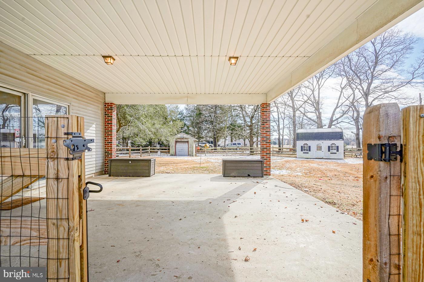 462 Carvin Street Clayton, NJ 08312 - Photo 25 of 29 a view of a porch with a backyard