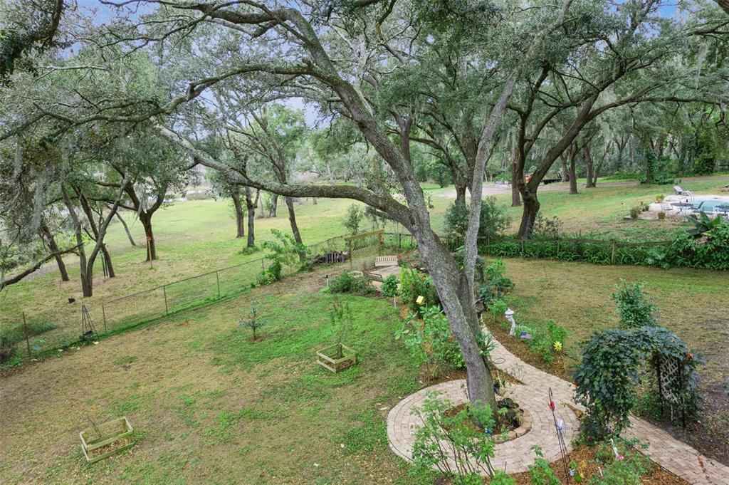 30911 Vista View Mount Dora, FL 32757 - Photo 34 of 54 a backyard of a house with a yard and lake view