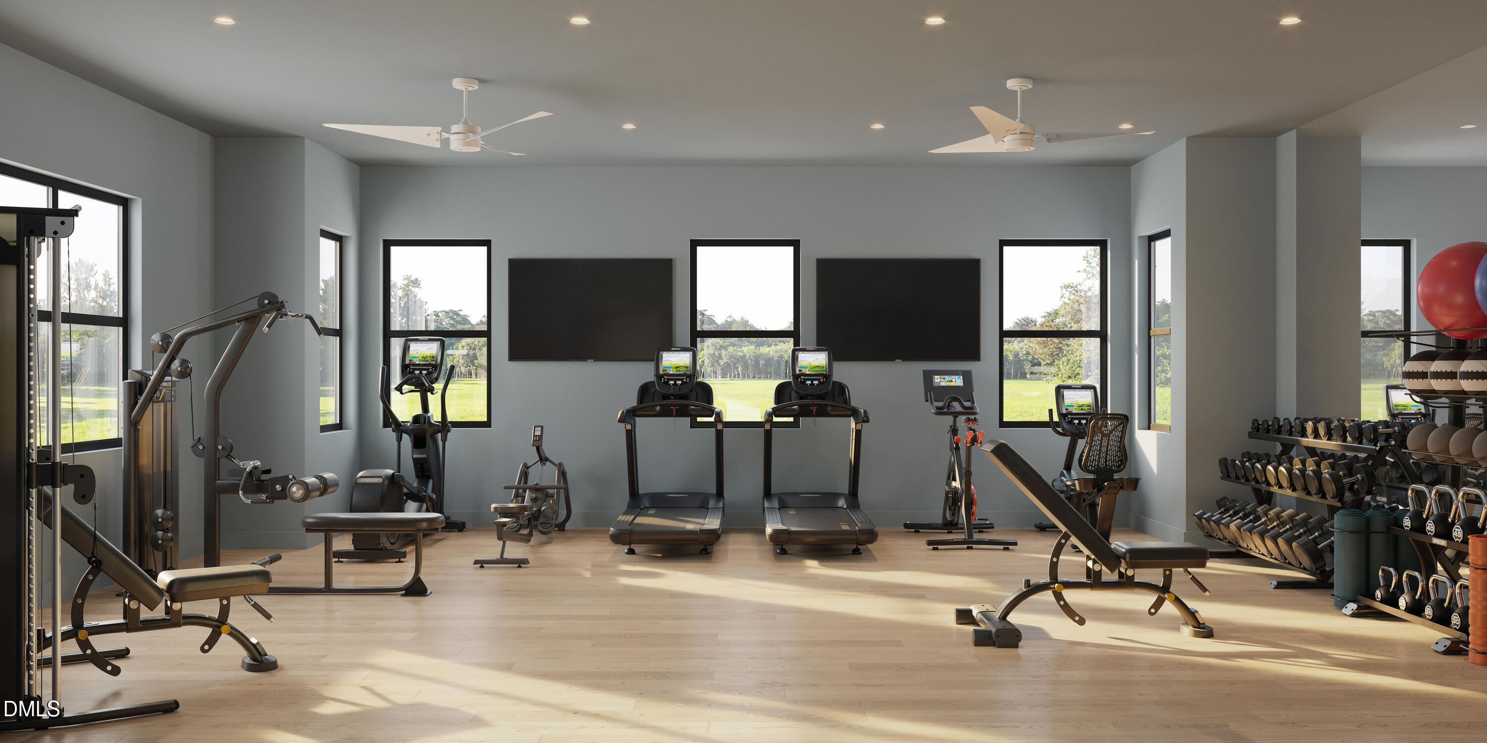 518 Morehead Avenue, Unit 307 Durham, NC 27701 - Photo 10 of 10 a view of a room with gym equipment