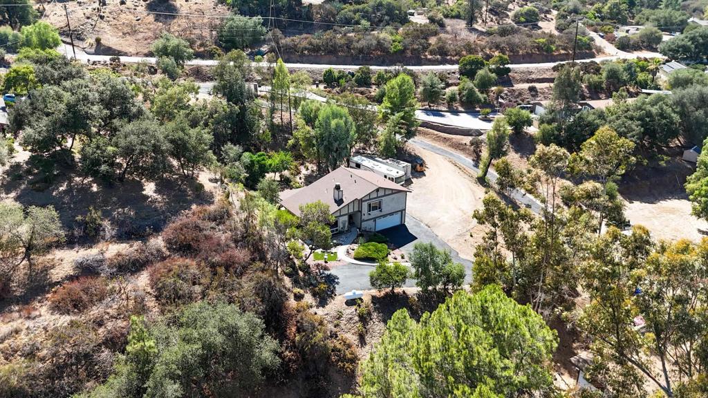 740 South Grade Road Alpine, CA 91901 - Photo 30 of 31 an aerial view of a house with a yard