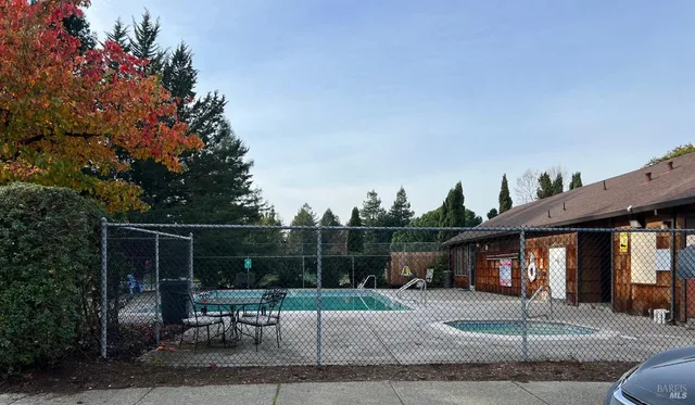 a view of a car garage