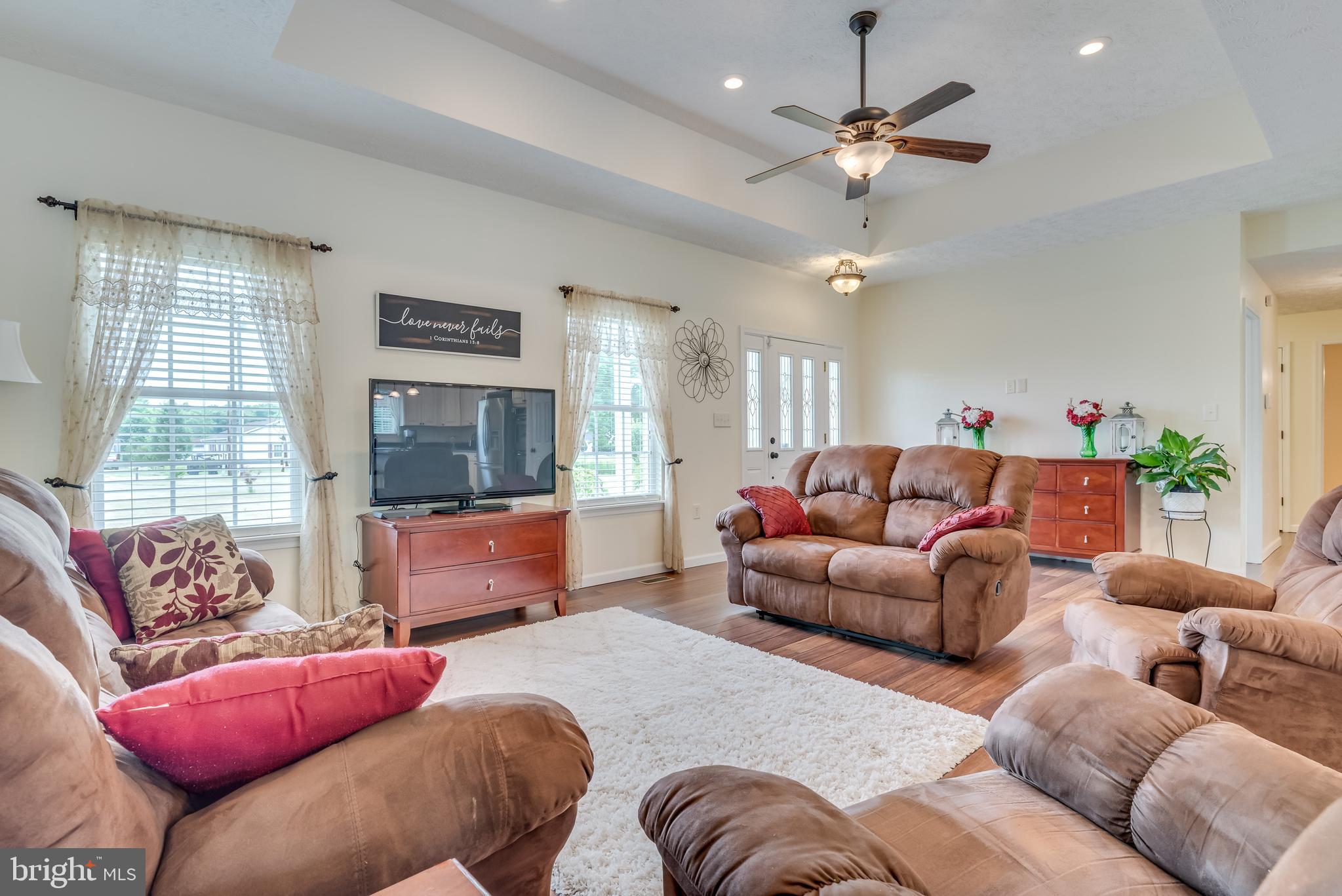 61 Torytown Road Bunker Hill, WV 25413 - Photo 11 of 57 Beautiful tray ceiling showcases the recessed