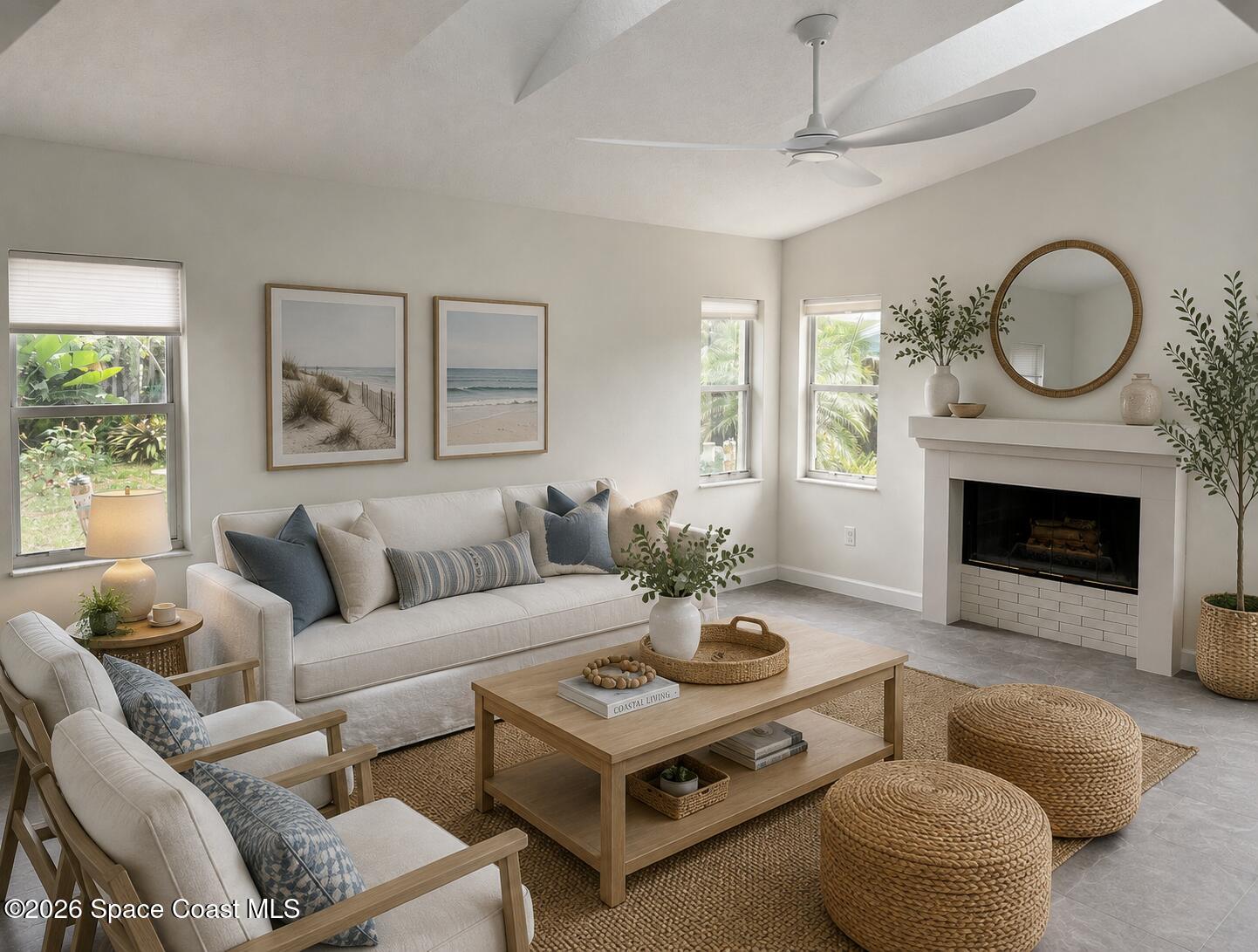 135 Richards Road Melbourne Beach, FL 32951 - Photo 6 of 15 Living Room