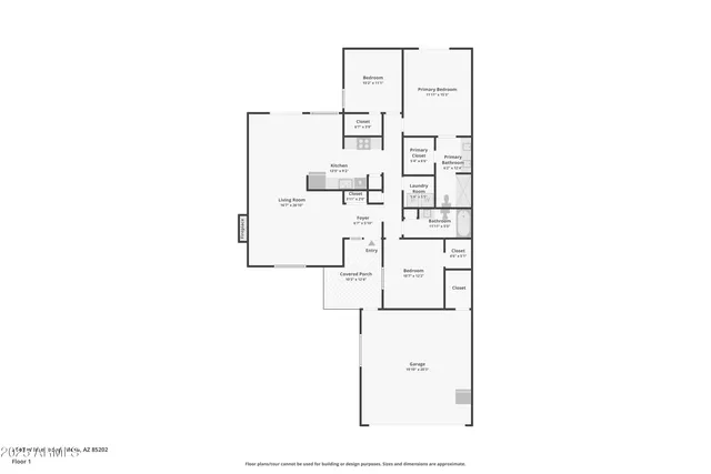 $465,000 | 2148 West Inlet Loop, Mesa, AZ 85202