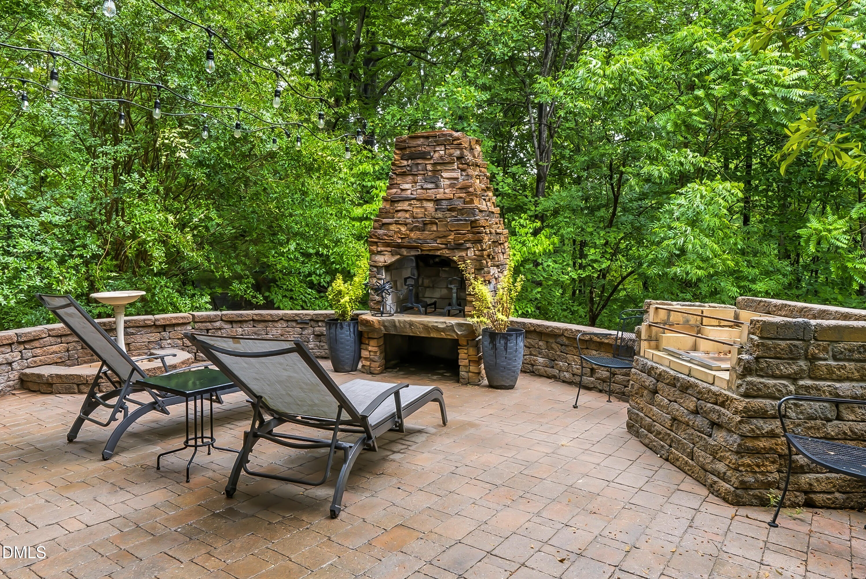 1214 Halcyon Place Rougemont, NC 27572 - Photo 50 of 69 a roof deck view with a garden