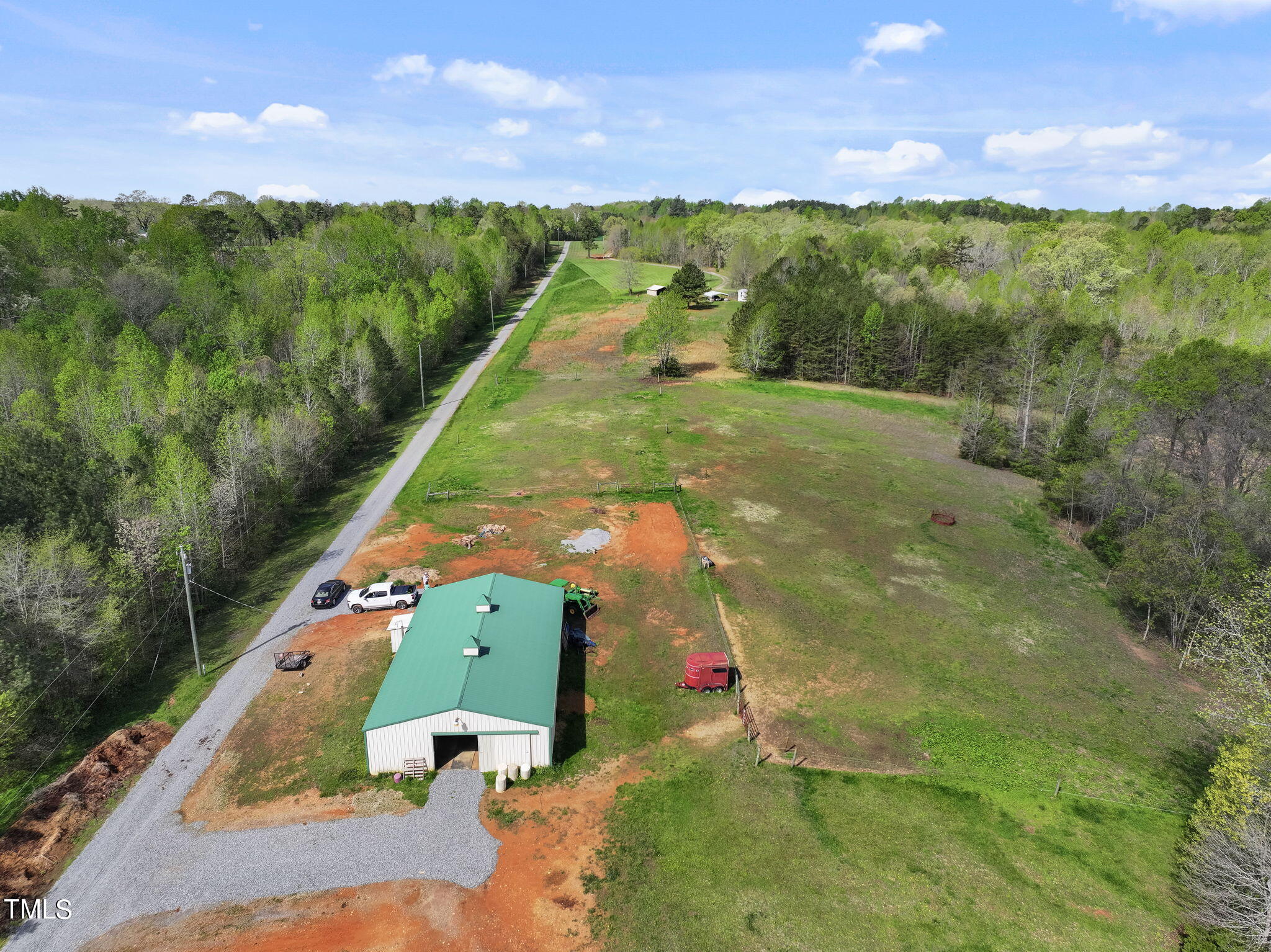 155 Esnon Road Chase City, VA 23924 - Photo 27 of 35 a view of a lake with a yard