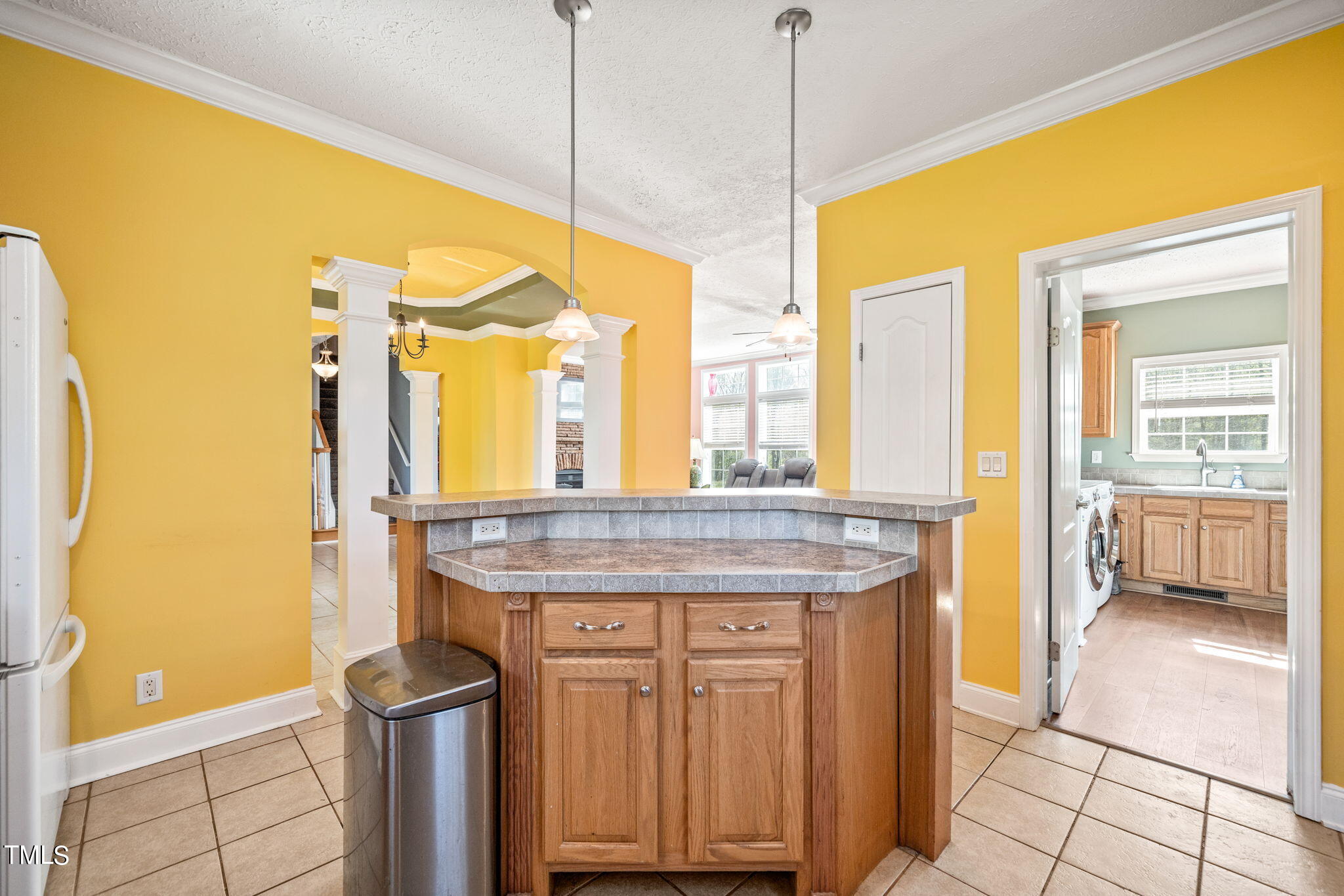 155 Esnon Road Chase City, VA 23924 - Photo 9 of 35 a kitchen with a sink a counter top space and cabinets