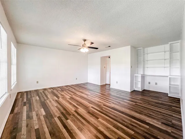 wooden floor in an empty room