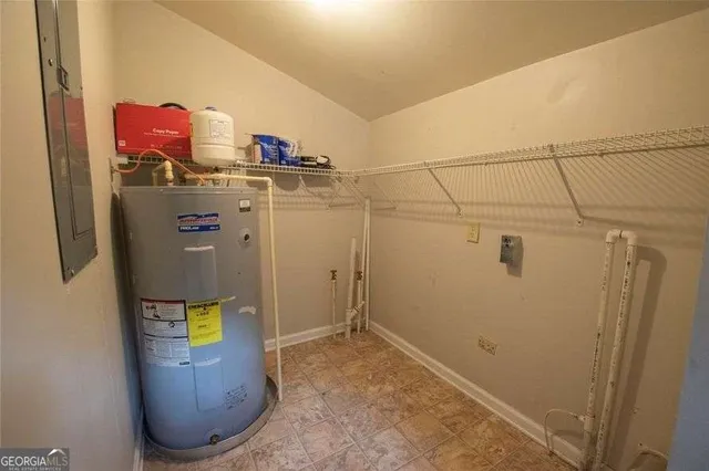 a view of wooden deck