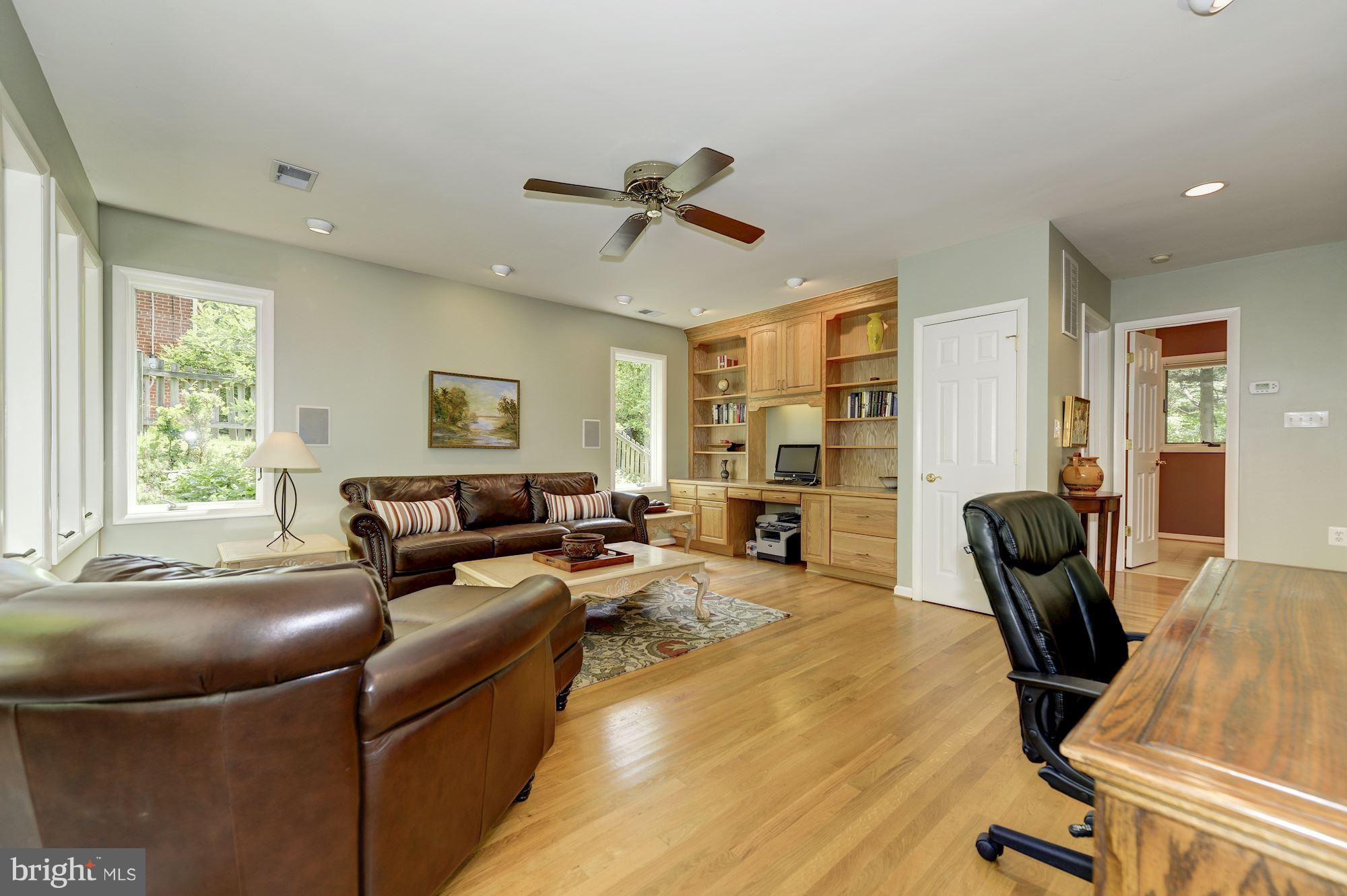 237 Old Courthouse Road Northeast Vienna, VA 22180 - Photo 14 of 30 Family Room View From Patio Door