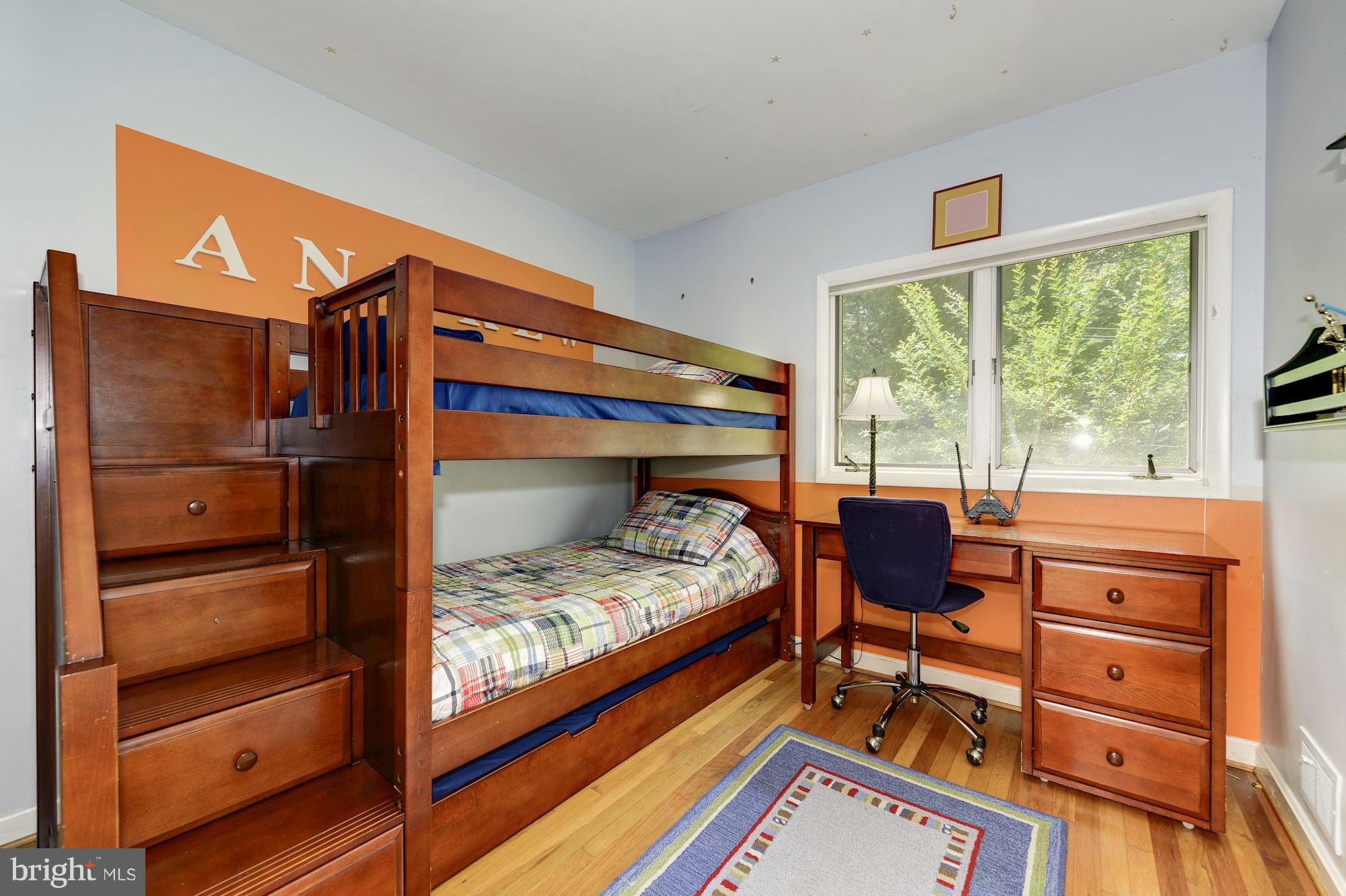 237 Old Courthouse Road Northeast Vienna, VA 22180 - Photo 22 of 30 3rd Bedroom With Room For Bunk Beds And Desk