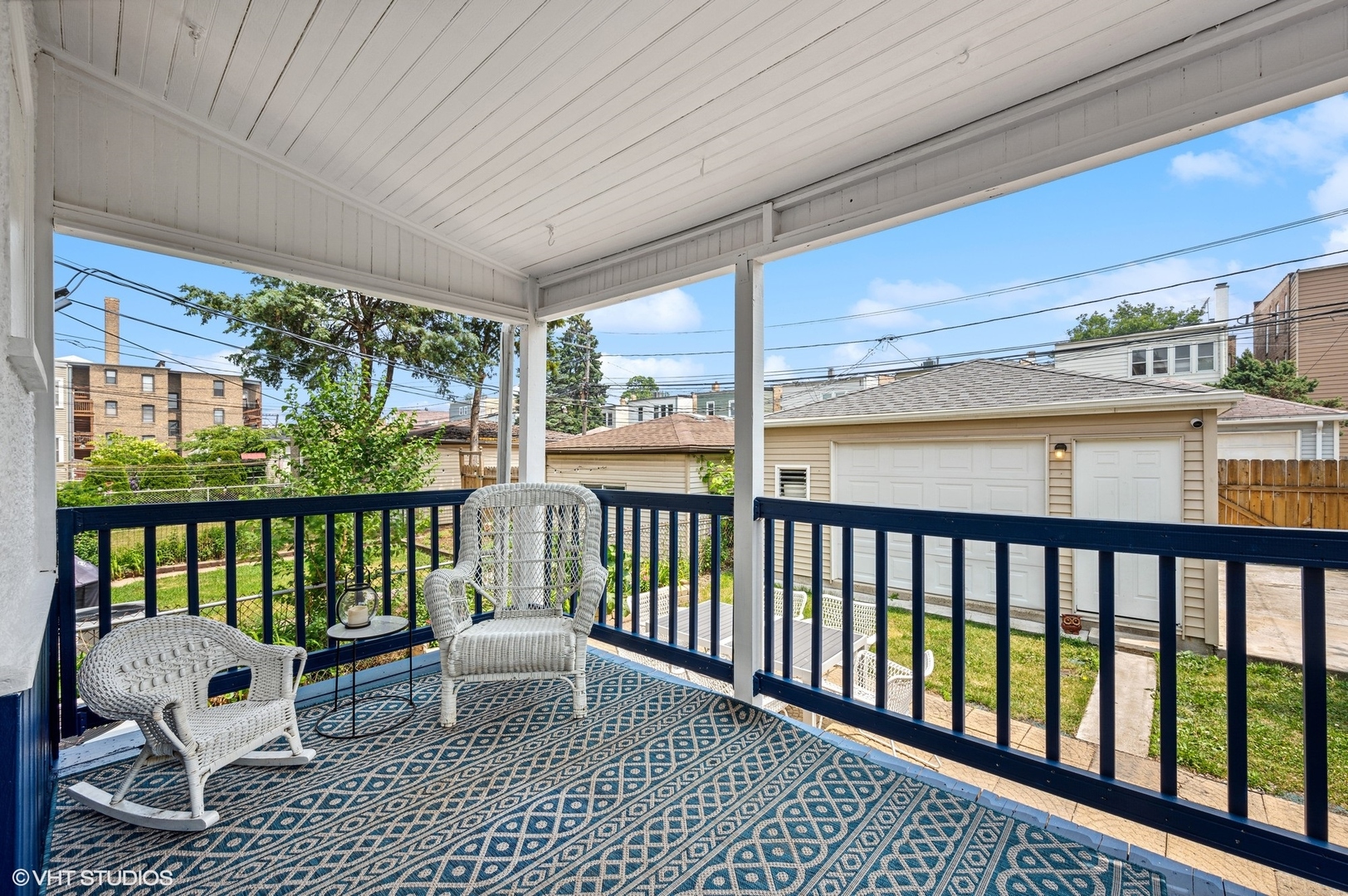 3125 North Springfield Avenue Chicago, IL 60618 - Photo 17 of 22 a view of a chairs in balcony