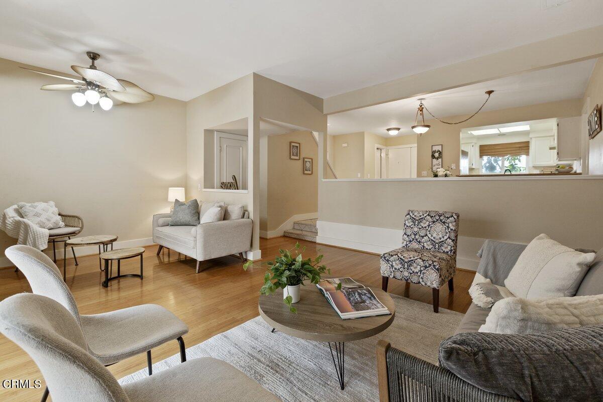 5024 West Wooley Road Oxnard, CA 93035 - Photo 4 of 33 a living room with furniture and wooden floor