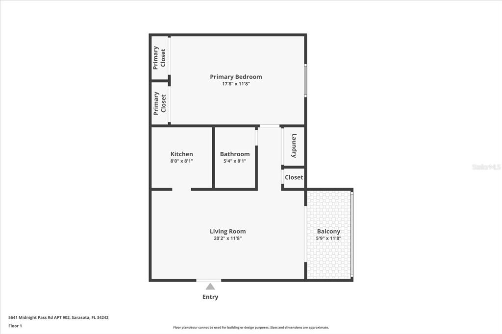 5641 Midnight Pass Road, Unit 902 Sarasota, FL 34242 - Photo 81 of 81 a picture of floor plan