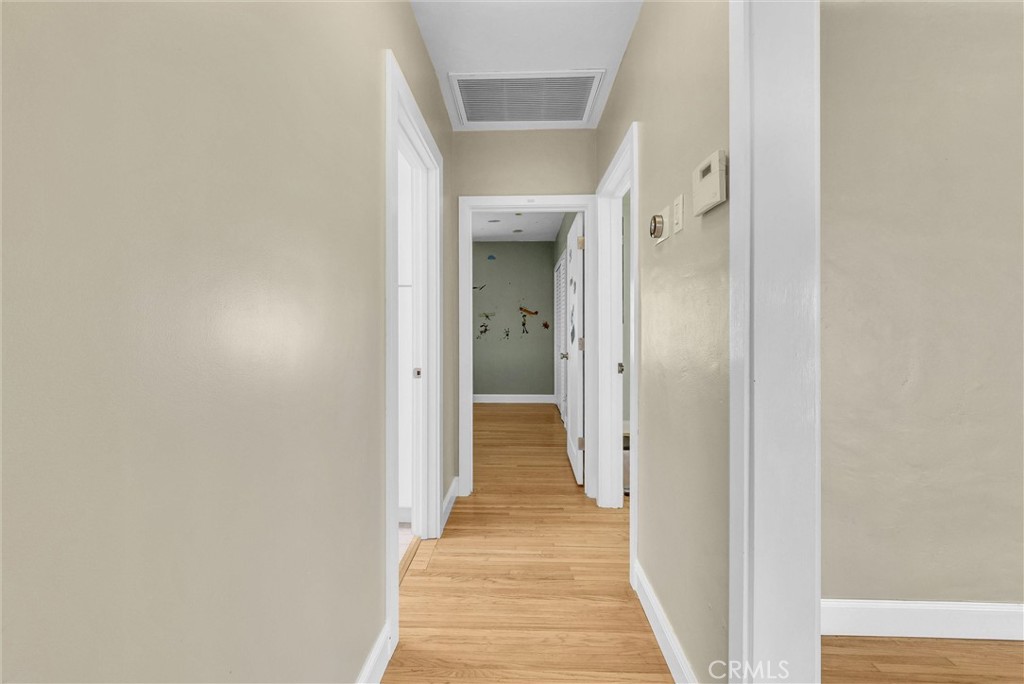 918 Dorothea Road La Habra Heights, CA 90631 - Photo 26 of 42 a view of a hallway with wooden floor