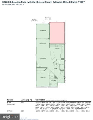 $415,000 | 33209 Substation Road, Millville, DE 19967