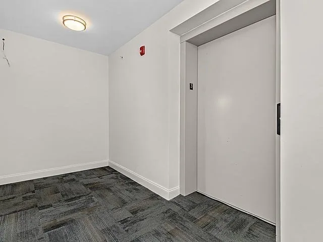 a view of empty room