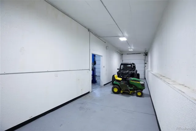 a room with storage and utility