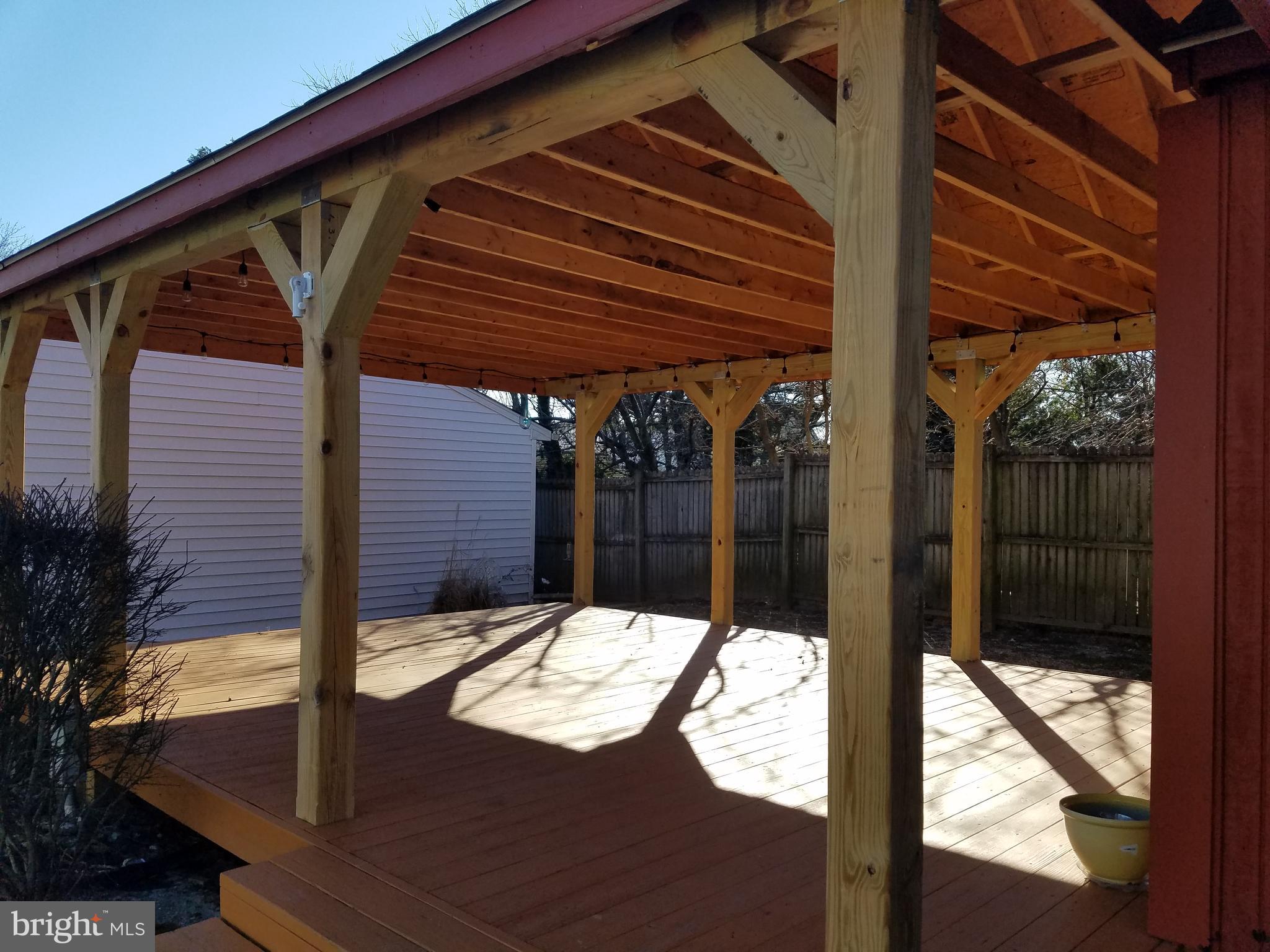 2803 East Joppa Road Baltimore, MD 21234 - Photo 21 of 22 SHE/HE SHED COVERED PATIO WITH ELECTRIC!!