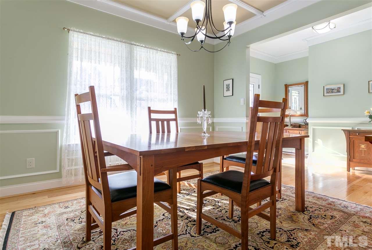 100 North Sunset Ridge Drive Willow Spring, NC 27592 - Photo 13 of 25 a view of a dining room with furniture window and outside view