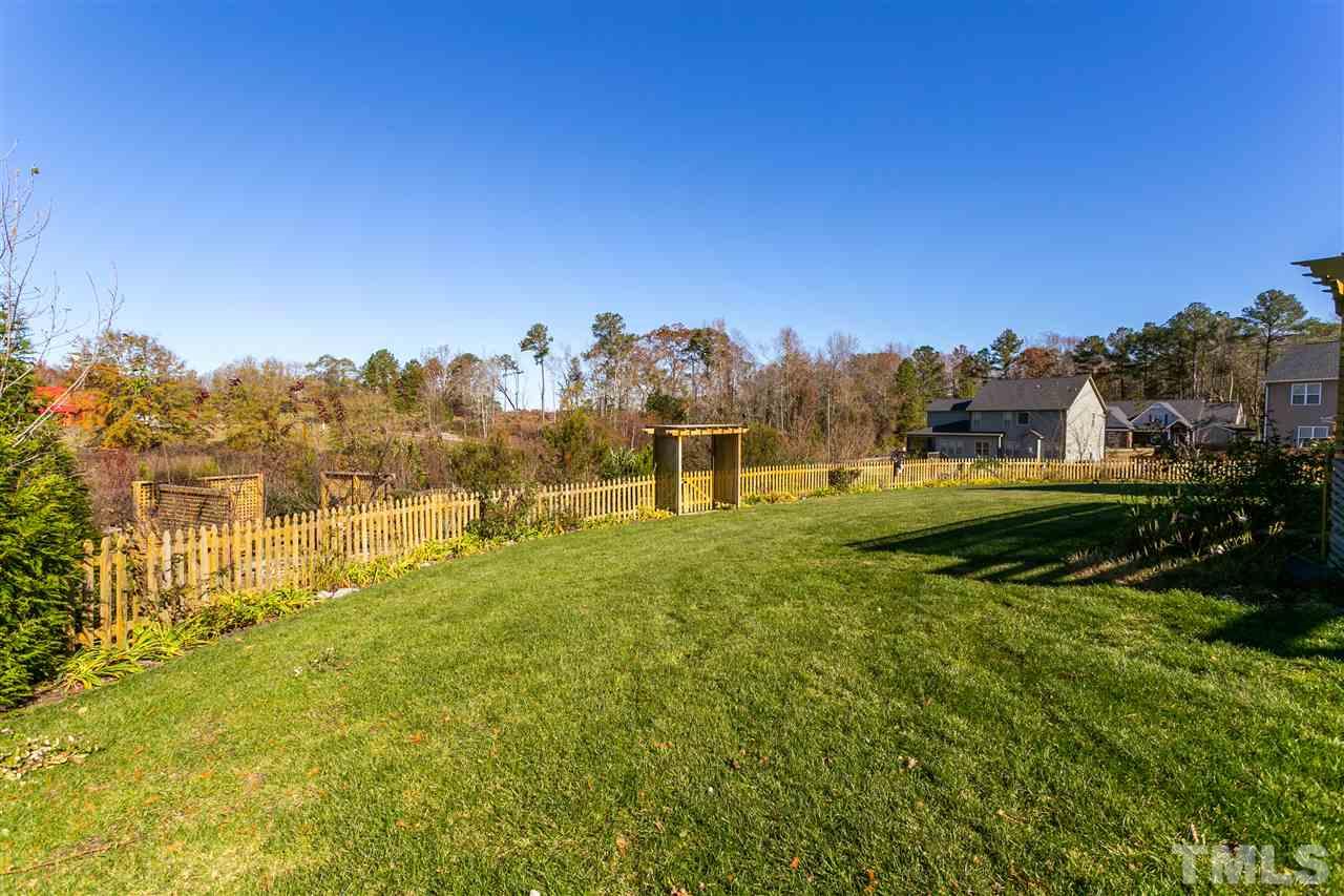 100 North Sunset Ridge Drive Willow Spring, NC 27592 - Photo 22 of 25 a view of a big yard with a fountain