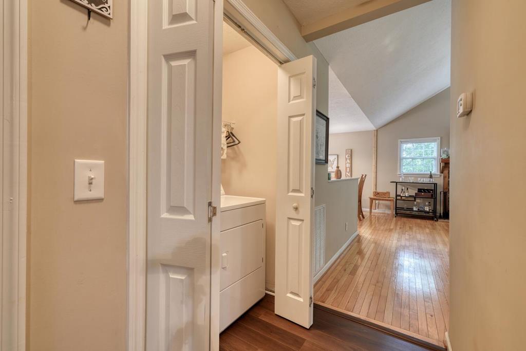 2532 Hunter Road Hiawassee, GA 30546 - Photo 26 of 54 a view of a hallway with wooden floor