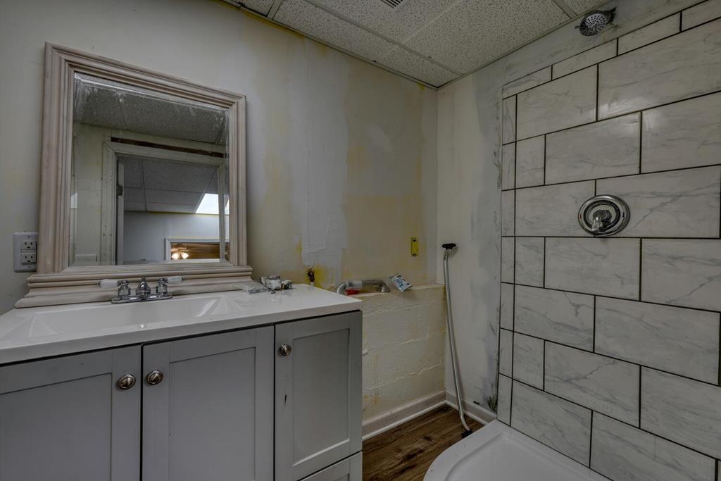 2532 Hunter Road Hiawassee, GA 30546 - Photo 31 of 54 a bathroom with a sink and mirror