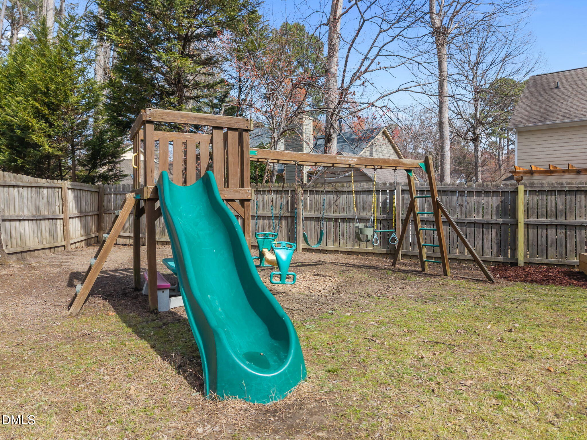 5512 Banwell Place Raleigh, NC 27613 - Photo 41 of 47 a view of a park with a slide