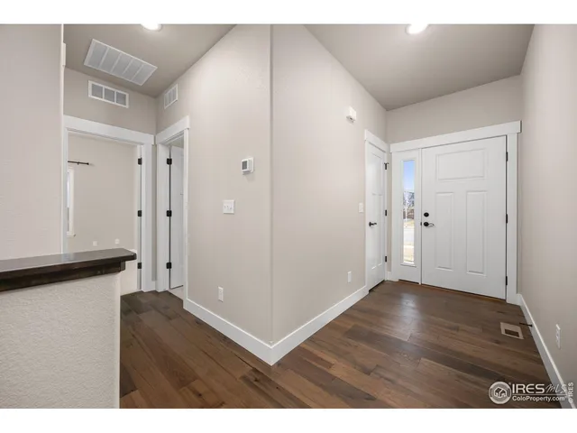 a view interior of the house and wooden floor