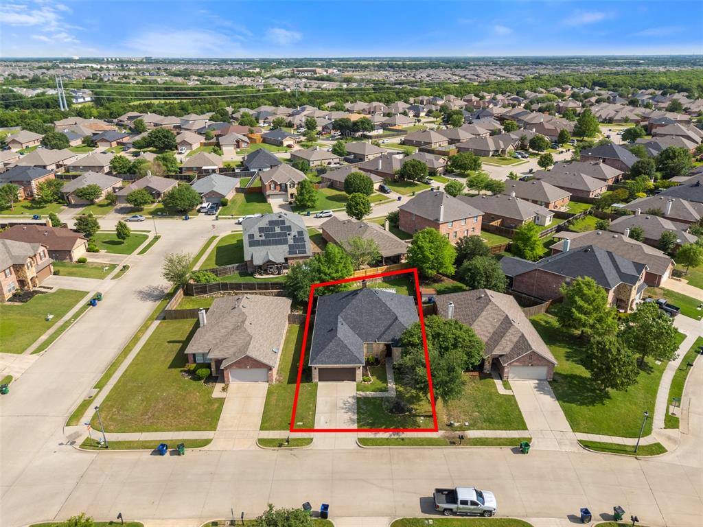 503 Sundrop Lane Fate, TX 75087 - Photo 27 of 28 an aerial view of residential houses with outdoor space and street view