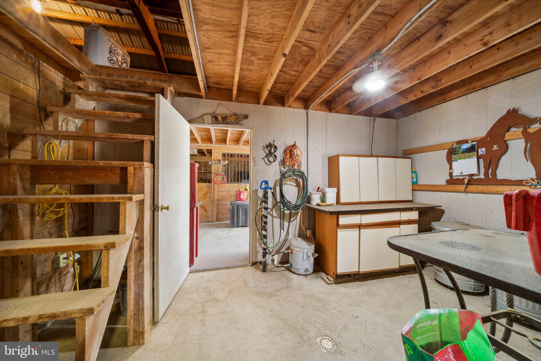 1392 Wakefield Valley Road New Windsor, MD 21776 - Photo 21 of 144 Feed room has access to the large hay loft