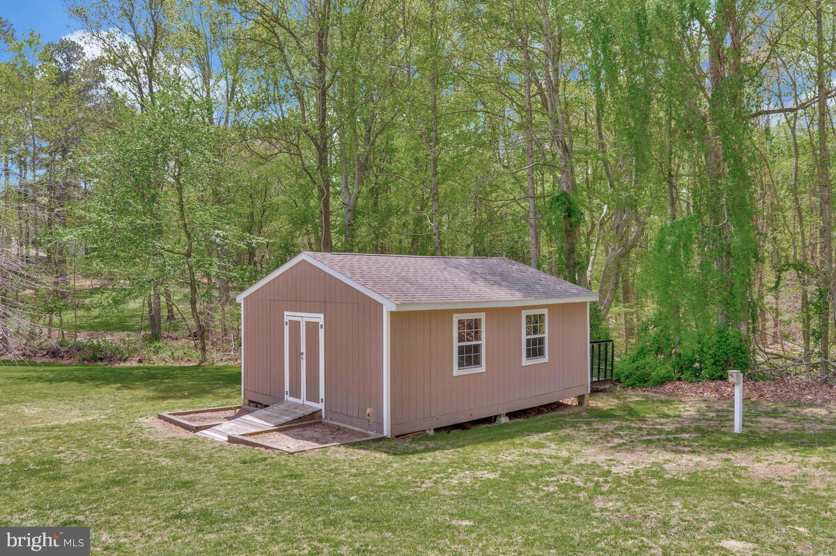 2720 Emmanuel Church Road Huntingtown, MD 20639 - Photo 73 of 85 Large Shed for Your Lawn Equipment