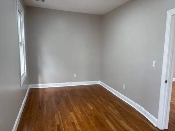 a view of wooden floor in a room