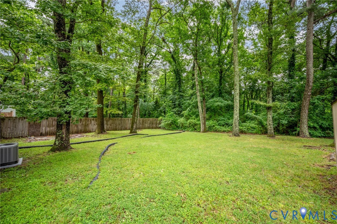 2909 Springview Drive Richmond, VA 23234 - Photo 5 of 19 a view of a big yard with a tree