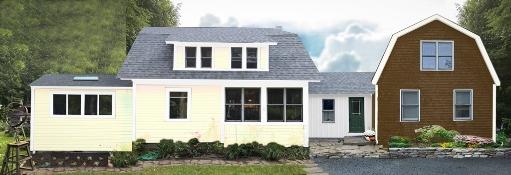 664 Main Road Chesterfield, MA 01012 - Photo 1 of 22 a front view of a house with yard
