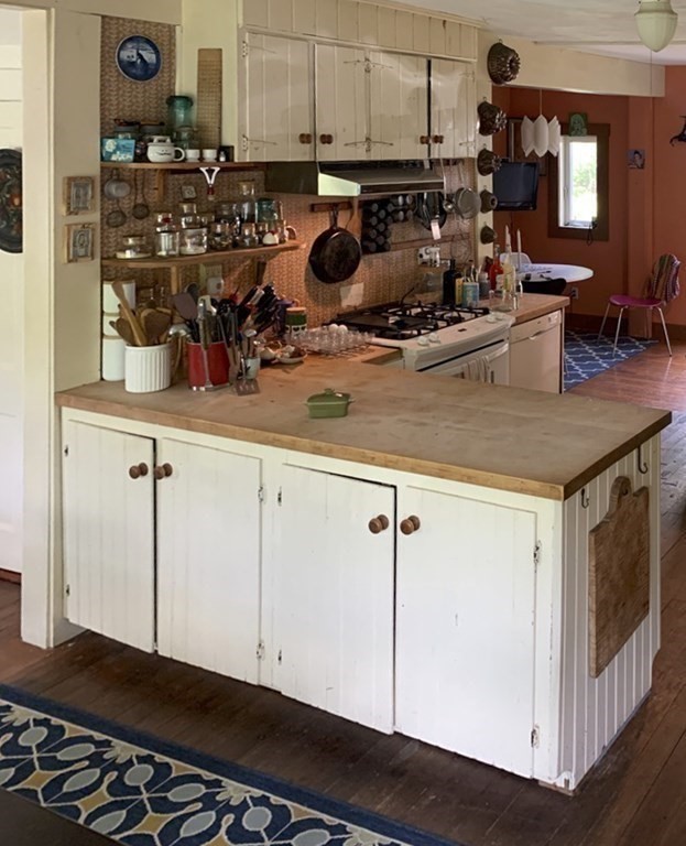 664 Main Road Chesterfield, MA 01012 - Photo 12 of 22 a kitchen with a sink a stove and cabinets