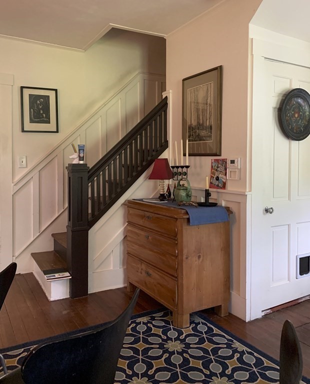 664 Main Road Chesterfield, MA 01012 - Photo 7 of 22 a view of entryway and hall with wooden floor