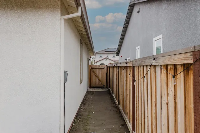 a view of a stairs and an entrance