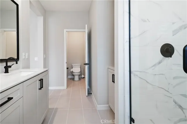 a bathroom with a toilet