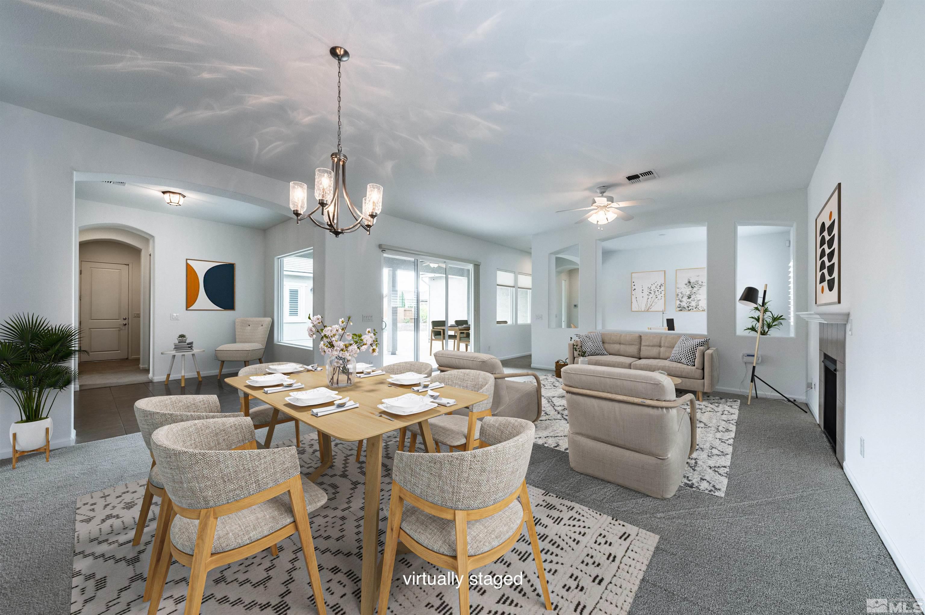 2305 Trakehner Lane Reno, NV 89521 - Photo 6 of 40 a dining room with furniture and window