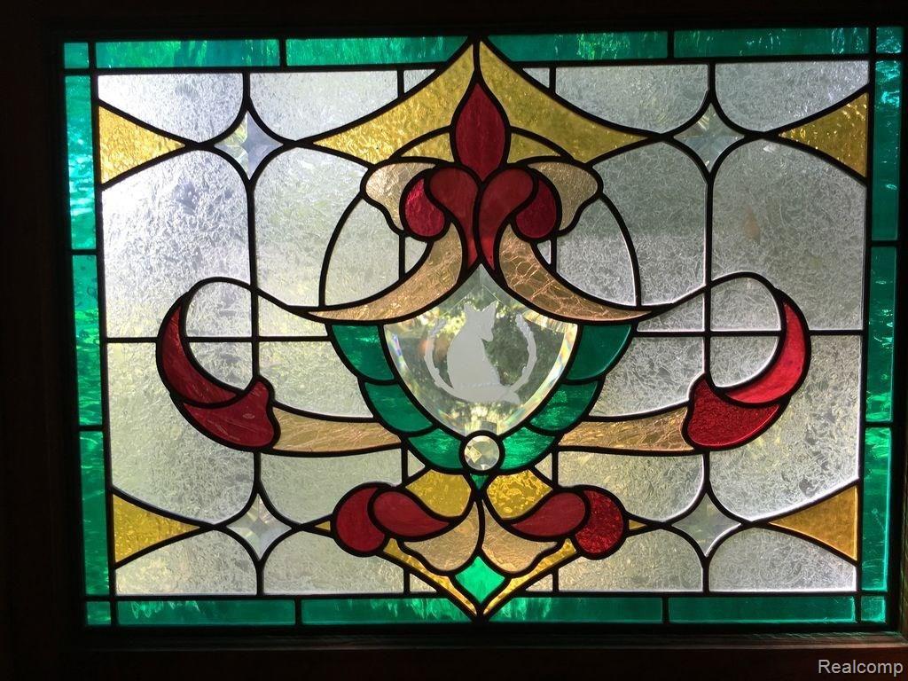 10139 Pound Road Columbus, MI 48063 - Photo 31 of 54 Original stain glass window from the fox farm.jpg