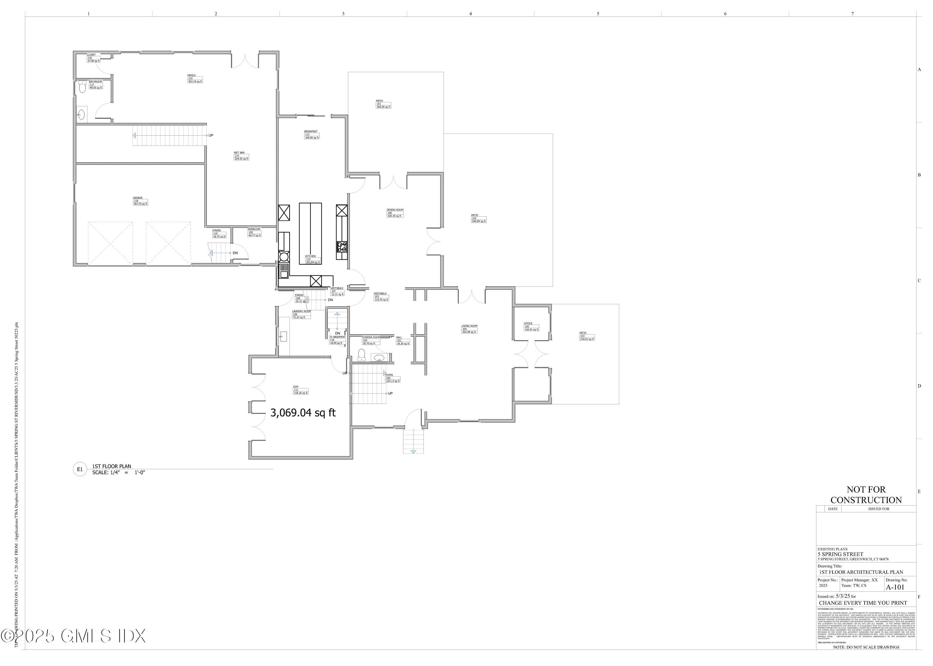 5 Spring Street Riverside, CT 06878 - Photo 30 of 31 Floor Plans with square footage_Page_1