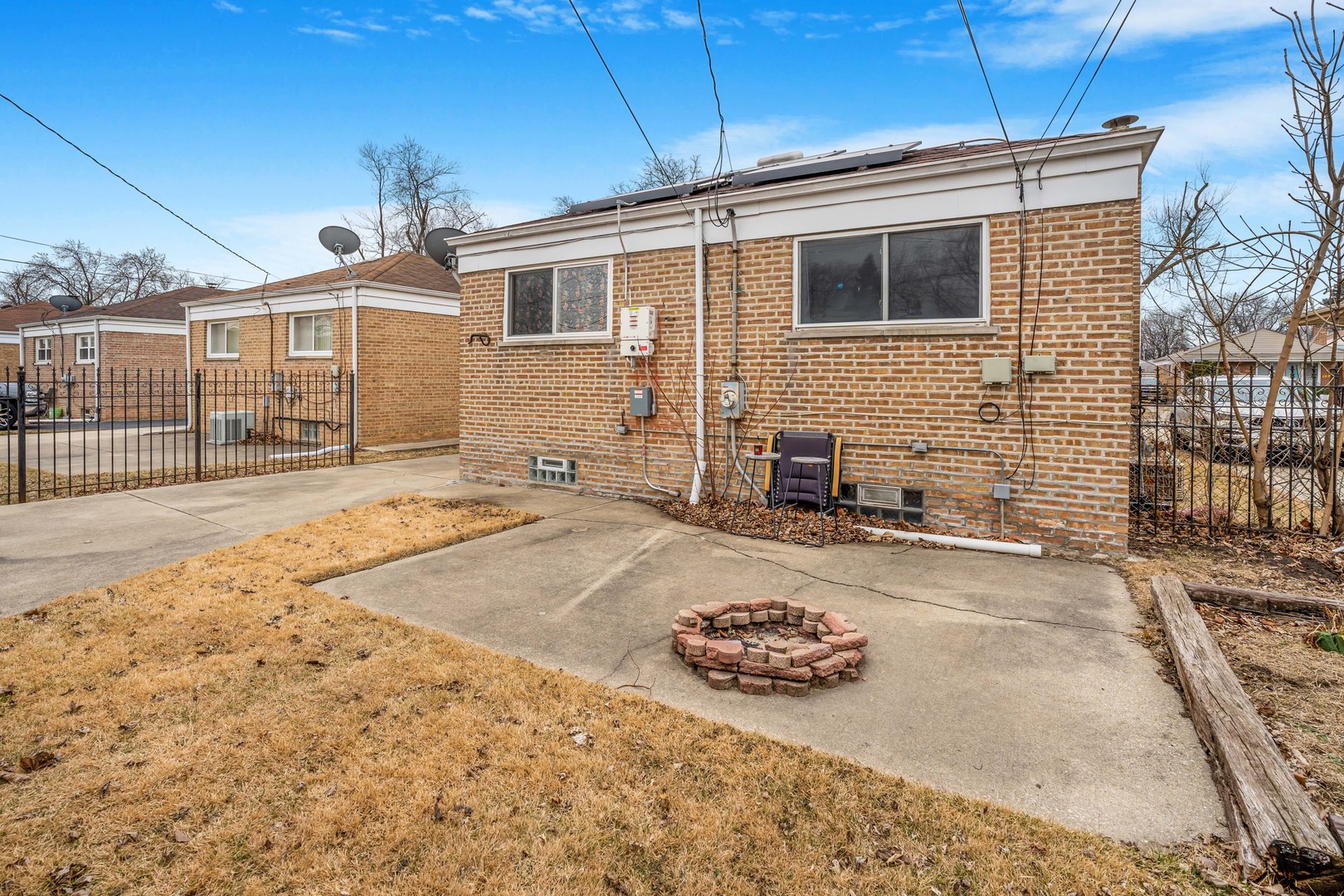 129 Rice Avenue Bellwood, IL 60104 - Photo 21 of 23 a front view of a house with a outdoor space