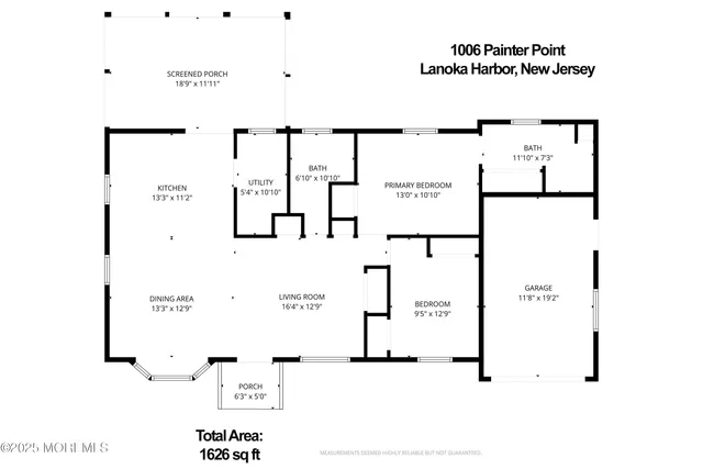 $539,900 | 1006 Painter Point, Lanoka Harbor, NJ 08734