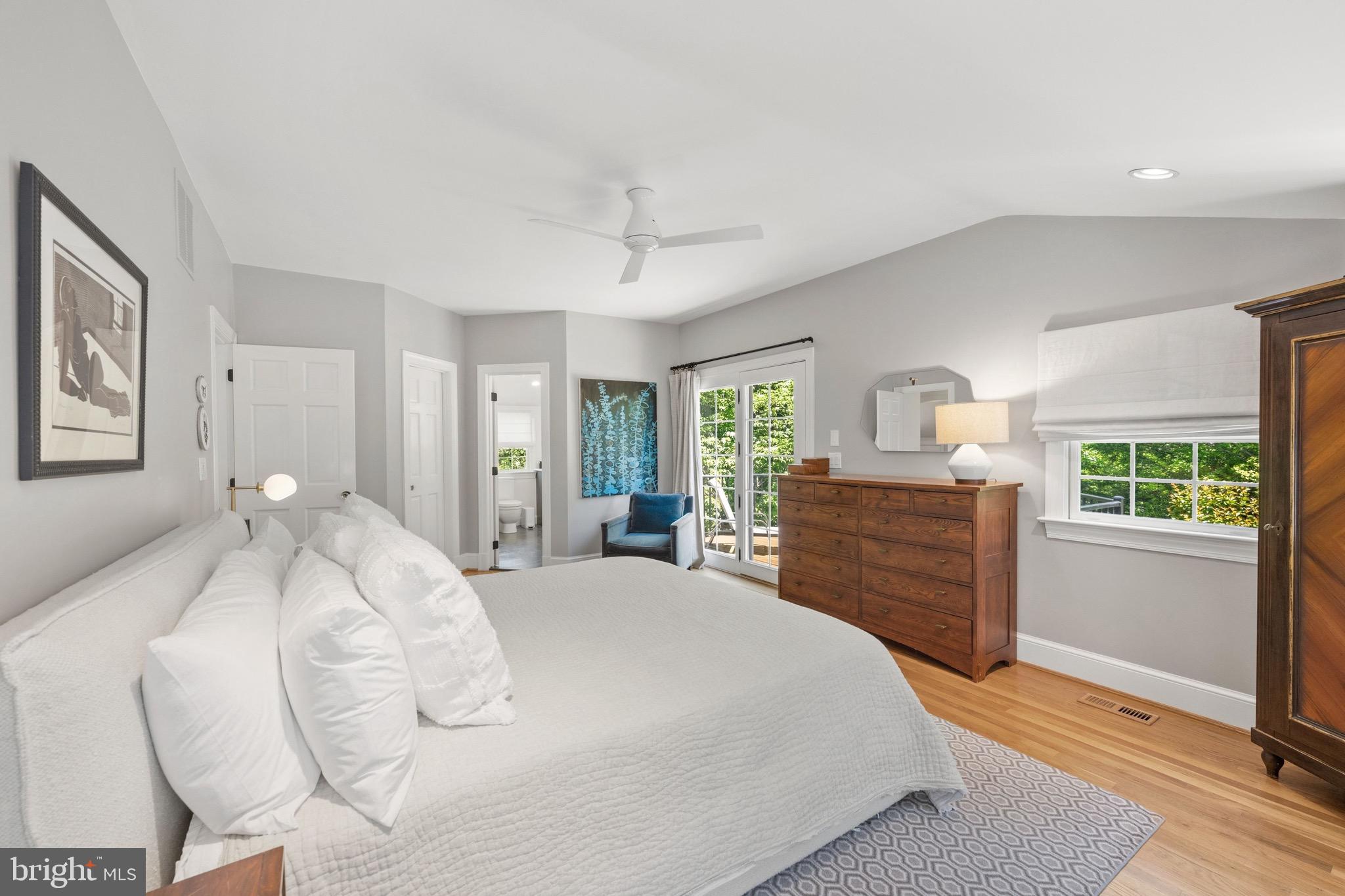 7409 Ridgewood Avenue Chevy Chase, MD 20815 - Photo 18 of 29 Primary with walk-in closet and luxurious bath