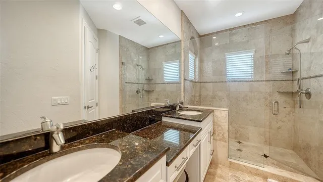 a view of a bunch of flowers